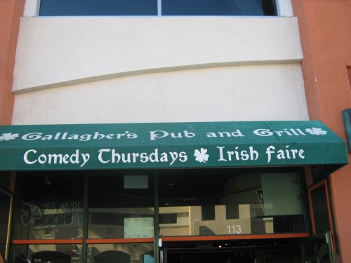 "Irish" bar